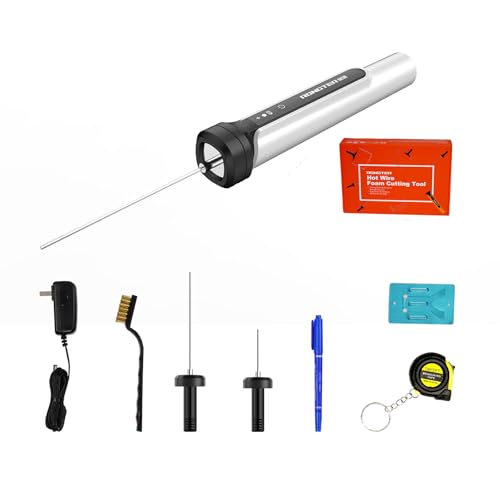 3-in-1 Hot Wire Foam Cutter, 662°F Styrofoam Cutter Kit, White