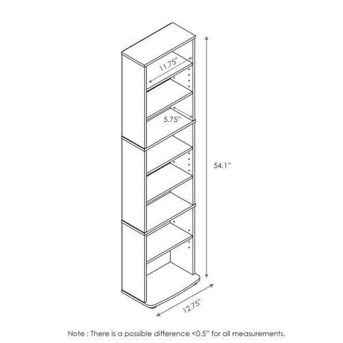 Engineered Wood Multimedia Storage Tower