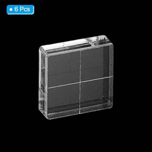 1"x1" Acrylic Stamp Block (6 Count)