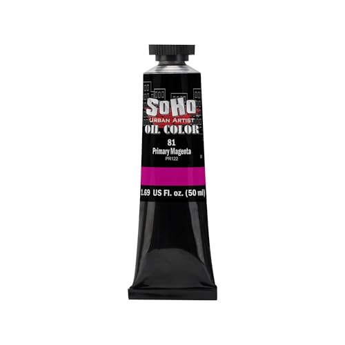 Oil Paint Primary Magenta