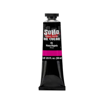 Oil Paint Primary Magenta