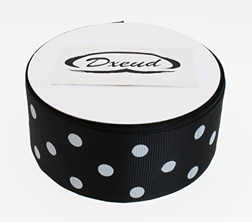 Polka Dot Grosgrain Ribbon 25 Yard Each Roll 100% Polyester
