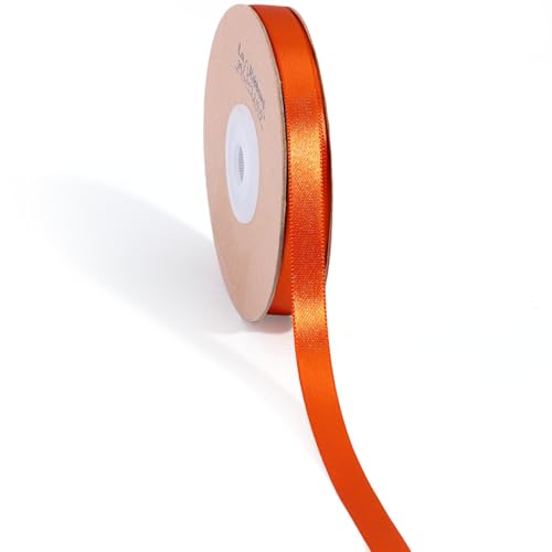 Orange Satin Ribbon 3