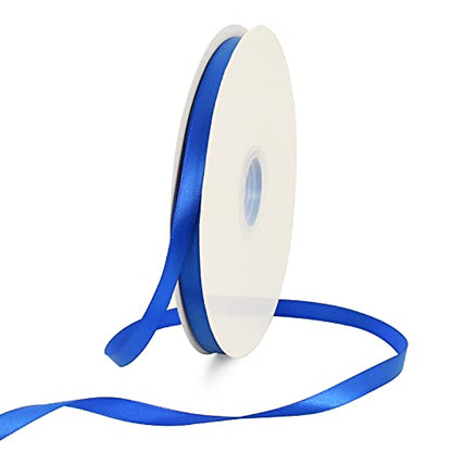 100yds 3 8 Inch Royal Blue Satin Ribbon for Craft Gifts Wrapping