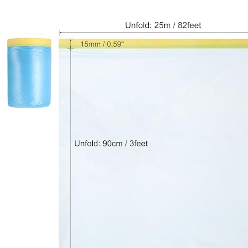 Pre Taped Masking Film