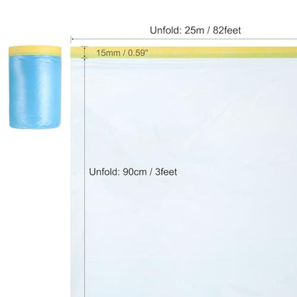 Pre Taped Masking Film