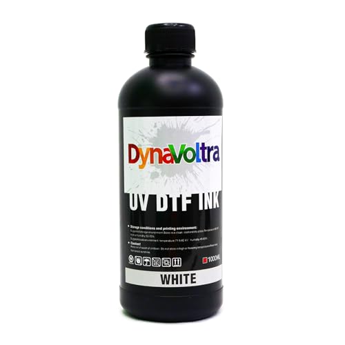 1000ML White UV DTF Ink for UV DTF Printer (33.814 Fl Oz)