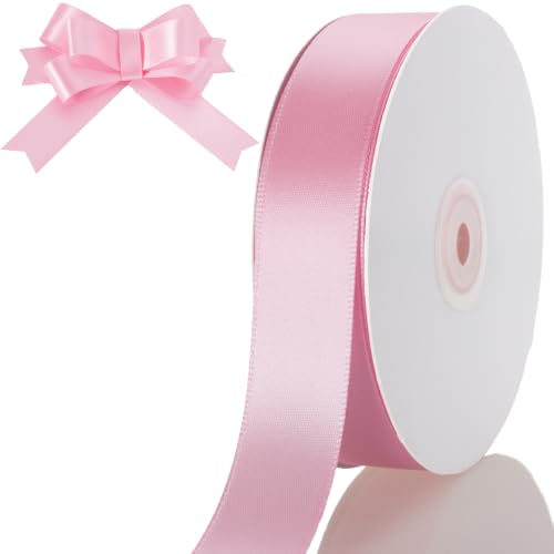1 Inch Pink Ribbon 50Yards