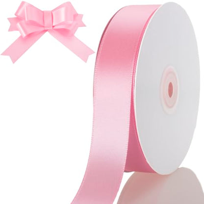 1 Inch Pink Ribbon 50Yards