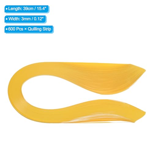 600pcs Quilling Strips Paper 1