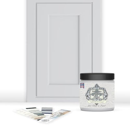 ALL-IN-ONE Paint by Heirloom Traditions, Heathered Gray, 8oz Sample (8 Fl Oz)