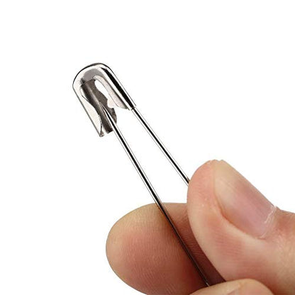 100Pcs 3inch Stainless Steel Safety Pins (100 Count)