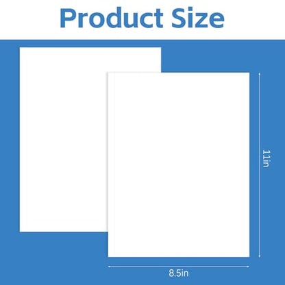 Double Sided Adhesive Sheets for Arts Craft Scrapbooking Photo Albums Home Decorative 25Pcs (25 Count)