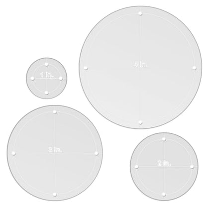 Quilting Acrylic Template Set (4 Count)