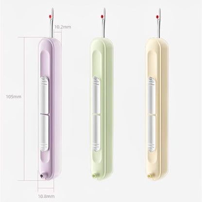 Upgraded 2 in 1 Automatic Needle Threaders Seam Ripper (2 Count)