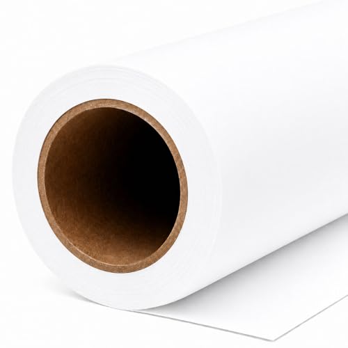 Snow White Paper Backdrop for Photoshoot