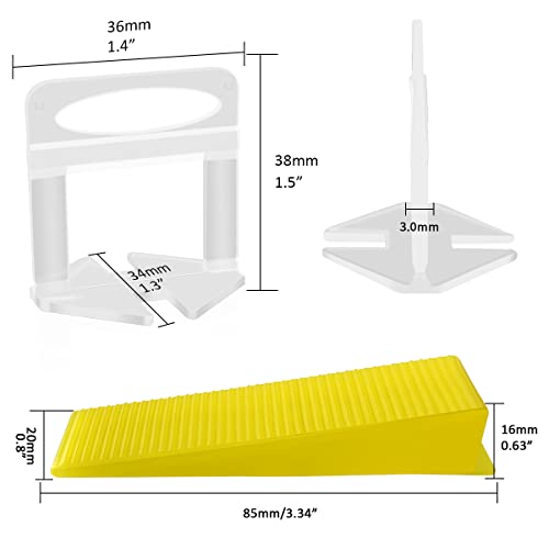 Tile Leveling System with Plier