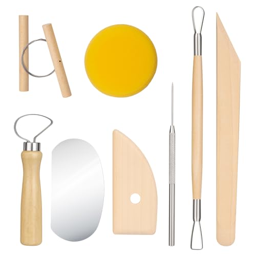 8 Pcs Polymer Clay Sculpting Tools Kit for Adults
