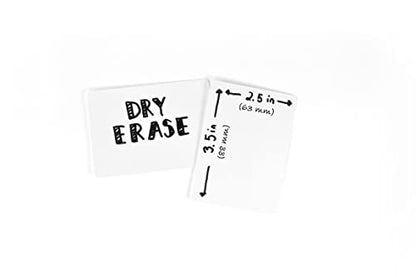 Dry Erase Blank Playing Cards