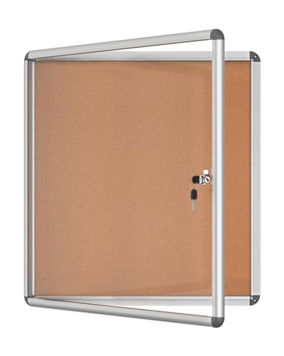 28"x26" Enclosed Bulletin Board