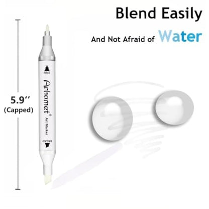 6pcs Colorless Alcohol Markers Set (6 Count)