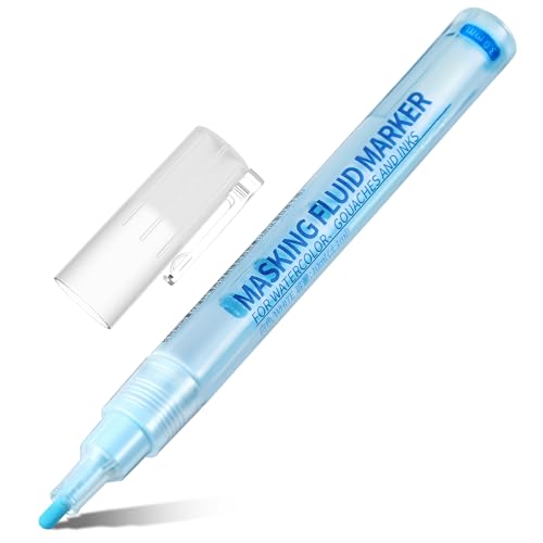 1 Pcs Masking Fluid Pen for Watercolor Painting