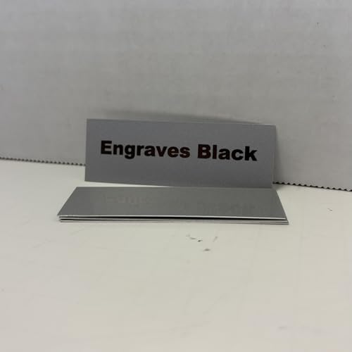Blank Metal Plates for Laser Engraving