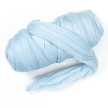 Colored Natural Wool roving