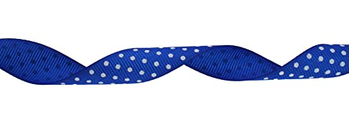 Polka Dot Grosgrain Ribbon 25 Yard Each Roll 100% Polyester