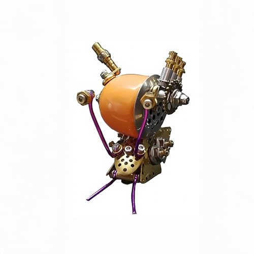 Steampunk Snail 3D Metal Puzzle Mechanical Kits 140+ Pcs DIY Assembly Model 3 (140 Count)