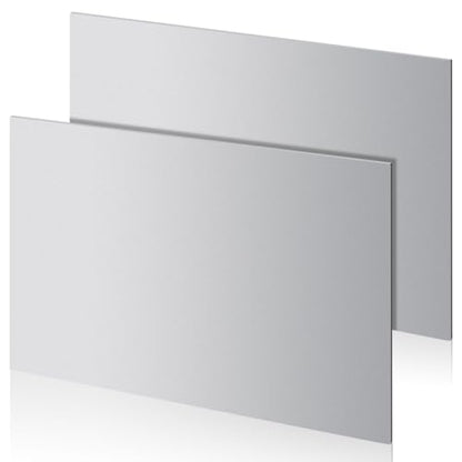 2 Pcs 18 Gauge Steel Sheet Metal 12" x 9" Cold Rolled Steel Plate