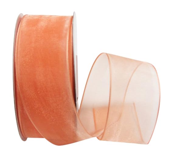 Sheer Organza Wired Ribbon (75 Foot)