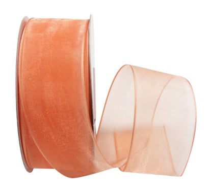Sheer Organza Wired Ribbon (75 Foot)