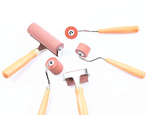 Rubber Brayer Roller for Printmaking