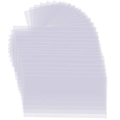30 PCS Clear Blank Stencil Sheets 12 x 24 Inches (30 Count)