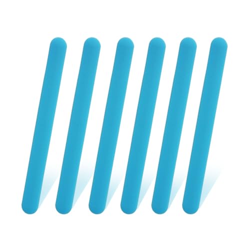 6 PCS Reusable Silicone Stirring Stick (6 Count)