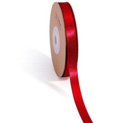 Bright Red Satin Ribbon 3