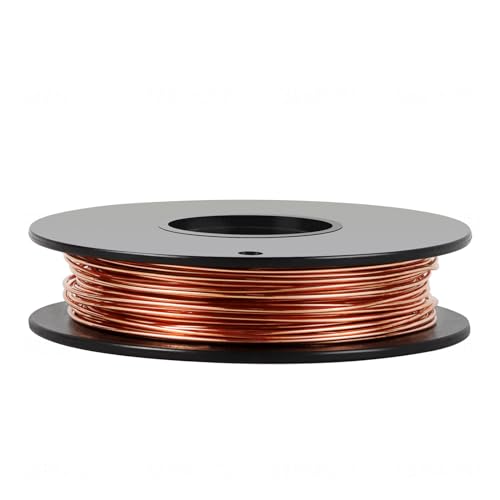 16 Gauge 1.3mm 39 Feet 5 oz 99.9% Dead Soft Copper Wire for Electroculture Gardening