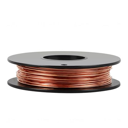 18 Gauge 1.0 mm 65 Feet 5 oz 99.9% Dead Soft Copper Wire for Electroculture Gardening