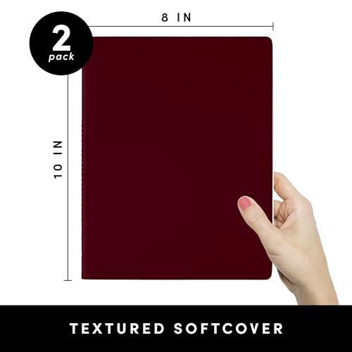 Soft Cover Lined Journal Notebook (2 Count)