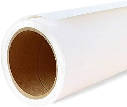Yizhily Seamless Photo Photography Background Paper Backdrop Paper Roll for Photoshoot and Videos, 82" x16', Arctic White