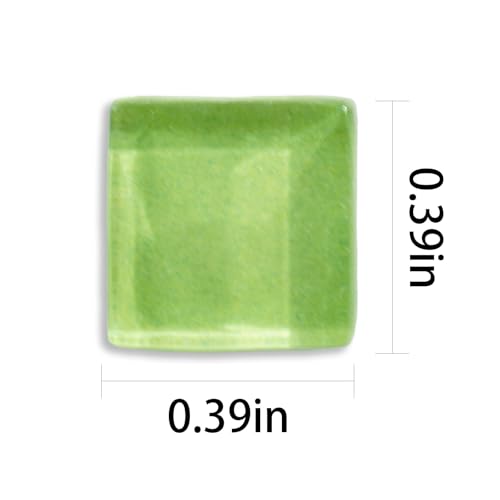 Square Glass Mosaic Tiles for Adults Crafts Supplies