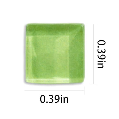 Square Glass Mosaic Tiles for Adults Crafts Supplies