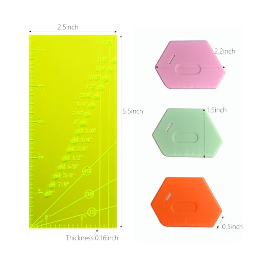 Magnetic Seam Guide for Sewing Machine with Piercing Seam Guide Ruler