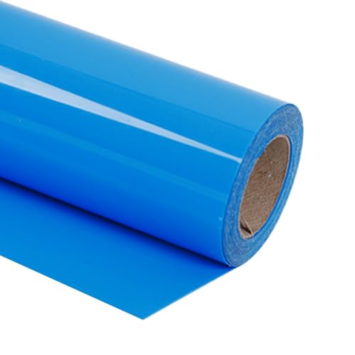 Heat Transfer Vinyl Lake Blue HTV Rolls