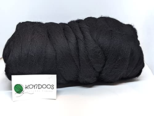 Colored Natural Wool roving (16 Ounce)