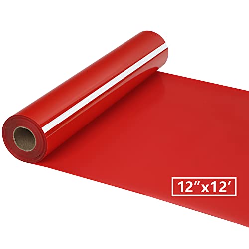 HTV Iron on Vinyl 12Inch by 12ft Roll HTV Heat Transfer Vinyl for T