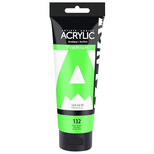 Neon Green Acrylic Paint (4 Fl Oz)