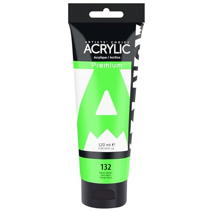 Neon Green Acrylic Paint (4 Fl Oz)
