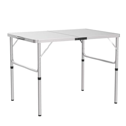 Aluminum Folding Table 3 Feet Adjustable Height